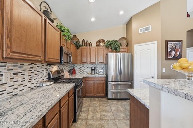 Gorgeous Villages at Queen Creek 3 bed 2 bath with All the on Las Colinas Golf Club in Arizona - for sale on GolfHomes.com, golf home, golf lot