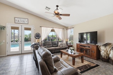 Gorgeous Villages at Queen Creek 3 bed 2 bath with All the on Las Colinas Golf Club in Arizona - for sale on GolfHomes.com, golf home, golf lot