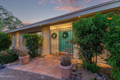 Perfect Carefree home on a large interior corner lot with on Desert Forest Golf Club in Arizona - for sale on GolfHomes.com, golf home, golf lot