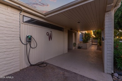 Perfect Carefree home on a large interior corner lot with on Desert Forest Golf Club in Arizona - for sale on GolfHomes.com, golf home, golf lot