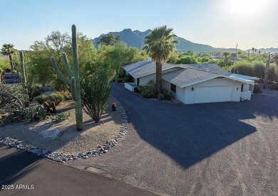 Perfect Carefree home on a large interior corner lot with on Desert Forest Golf Club in Arizona - for sale on GolfHomes.com, golf home, golf lot