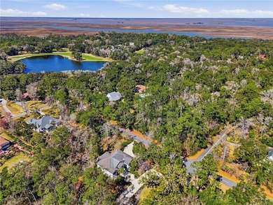 This impressive, one acre corner lot located in the desirable on The King and Prince Golf Course, Home of the Hampton Club in Georgia - for sale on GolfHomes.com, golf home, golf lot