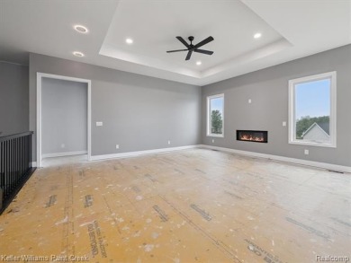 THIS HOME IS BUILT AS SHOWN IN PICS (sans the flooring) and on Metamora Country Club in Michigan - for sale on GolfHomes.com, golf home, golf lot