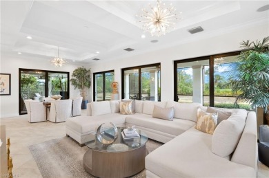Stunning lake and golf course views in prestigious Marsala on Tiburon Golf Club in Florida - for sale on GolfHomes.com, golf home, golf lot