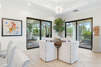 Stunning lake and golf course views in prestigious Marsala on Tiburon Golf Club in Florida - for sale on GolfHomes.com, golf home, golf lot