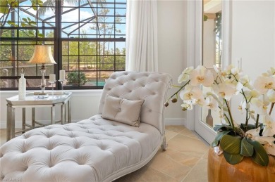 Stunning lake and golf course views in prestigious Marsala on Tiburon Golf Club in Florida - for sale on GolfHomes.com, golf home, golf lot