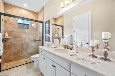 Stunning lake and golf course views in prestigious Marsala on Tiburon Golf Club in Florida - for sale on GolfHomes.com, golf home, golf lot