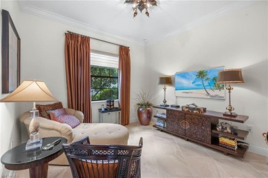 Stunning lake and golf course views in prestigious Marsala on Tiburon Golf Club in Florida - for sale on GolfHomes.com, golf home, golf lot