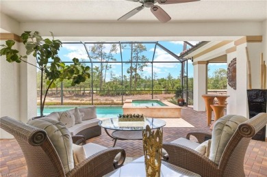 Stunning lake and golf course views in prestigious Marsala on Tiburon Golf Club in Florida - for sale on GolfHomes.com, golf home, golf lot