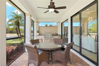 Stunning lake and golf course views in prestigious Marsala on Tiburon Golf Club in Florida - for sale on GolfHomes.com, golf home, golf lot