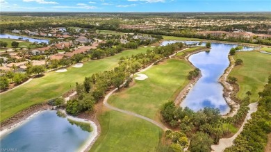 Stunning lake and golf course views in prestigious Marsala on Tiburon Golf Club in Florida - for sale on GolfHomes.com, golf home, golf lot