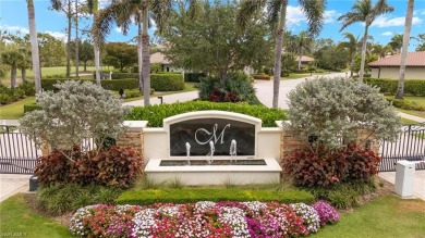 Stunning lake and golf course views in prestigious Marsala on Tiburon Golf Club in Florida - for sale on GolfHomes.com, golf home, golf lot