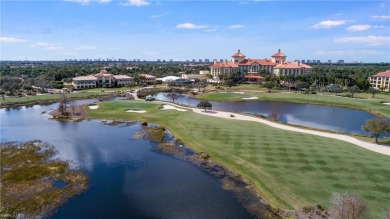 Stunning lake and golf course views in prestigious Marsala on Tiburon Golf Club in Florida - for sale on GolfHomes.com, golf home, golf lot