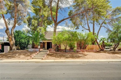 Charming mid-century residence in prime Paradise Palms location on Las Vegas National Golf Club in Nevada - for sale on GolfHomes.com, golf home, golf lot
