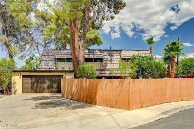Charming mid-century residence in prime Paradise Palms location on Las Vegas National Golf Club in Nevada - for sale on GolfHomes.com, golf home, golf lot