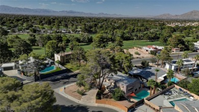 Charming mid-century residence in prime Paradise Palms location on Las Vegas National Golf Club in Nevada - for sale on GolfHomes.com, golf home, golf lot