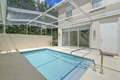 This rare 4-bedroom, 3-bathroom townhouse in Abacoa has its own on Abacoa Golf Club in Florida - for sale on GolfHomes.com, golf home, golf lot