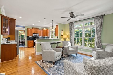 Call Christopher at  to schedule a viewing. Beautiful brick on Green Valley Country Club in South Carolina - for sale on GolfHomes.com, golf home, golf lot