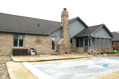 Wonderful custom built full brick ranch offering 3 bedrooms, 2.5 on Hillview Country Club in Indiana - for sale on GolfHomes.com, golf home, golf lot