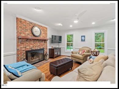 Welcome to 45 Birnham Lane--a beautifully updated brick home on Hope Valley Country Club in North Carolina - for sale on GolfHomes.com, golf home, golf lot
