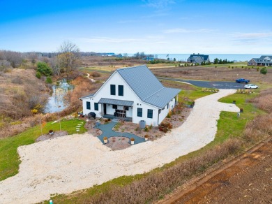 Discover luxury and serenity in this stunning new custom-built on CNC Links in Wisconsin - for sale on GolfHomes.com, golf home, golf lot