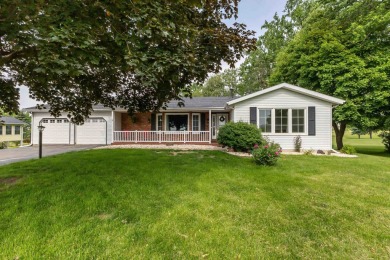 Welcome to this charming ranch-style home overlooking the on Darlington Country Club in Wisconsin - for sale on GolfHomes.com, golf home, golf lot