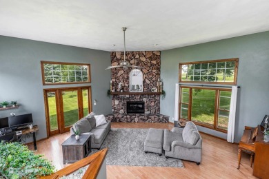Welcome to this charming ranch-style home overlooking the on Darlington Country Club in Wisconsin - for sale on GolfHomes.com, golf home, golf lot