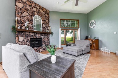 Welcome to this charming ranch-style home overlooking the on Darlington Country Club in Wisconsin - for sale on GolfHomes.com, golf home, golf lot