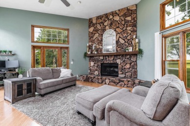 Welcome to this charming ranch-style home overlooking the on Darlington Country Club in Wisconsin - for sale on GolfHomes.com, golf home, golf lot