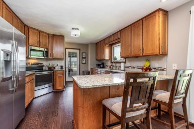 Welcome to this charming ranch-style home overlooking the on Darlington Country Club in Wisconsin - for sale on GolfHomes.com, golf home, golf lot