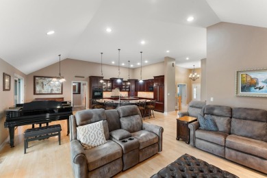 Welcome to an exceptional residence in the coveted White Hawk on White Hawk Country Club in Indiana - for sale on GolfHomes.com, golf home, golf lot
