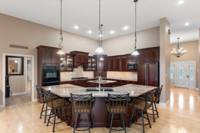 Welcome to an exceptional residence in the coveted White Hawk on White Hawk Country Club in Indiana - for sale on GolfHomes.com, golf home, golf lot