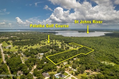 Rare Opportunity! This is the only privately owned multi acre on Palatka Golf Club in Florida - for sale on GolfHomes.com, golf home, golf lot