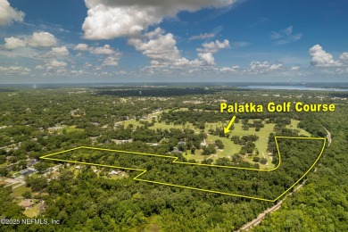 Rare Opportunity! This is the only privately owned multi acre on Palatka Golf Club in Florida - for sale on GolfHomes.com, golf home, golf lot