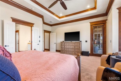 Absolutely stunning home perched above the signature 17th hole on Buffalo Ridge Springs Golf Club in Missouri - for sale on GolfHomes.com, golf home, golf lot