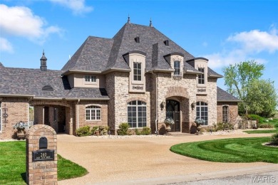 Absolutely stunning home perched above the signature 17th hole on Buffalo Ridge Springs Golf Club in Missouri - for sale on GolfHomes.com, golf home, golf lot