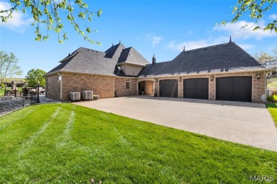 Absolutely stunning home perched above the signature 17th hole on Buffalo Ridge Springs Golf Club in Missouri - for sale on GolfHomes.com, golf home, golf lot