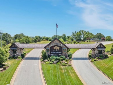 Absolutely stunning home perched above the signature 17th hole on Buffalo Ridge Springs Golf Club in Missouri - for sale on GolfHomes.com, golf home, golf lot
