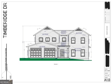 New Construction in Timberidge Estates on Lake Lanier! Discover on Chestatee Golf Club in Georgia - for sale on GolfHomes.com, golf home, golf lot