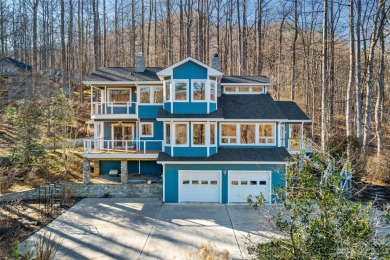 Welcome to 525 Blue Ridge Drive North! This stunning home on Linville Falls Golf Club in North Carolina - for sale on GolfHomes.com, golf home, golf lot