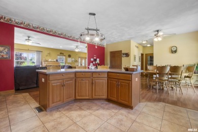 This custom built 4 bedroom, 3.5 bath home is situated on a on Pine Lakes Golf Club in Illinois - for sale on GolfHomes.com, golf home, golf lot