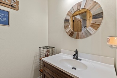 Stunning 2023 custom one-story home on a beautifully treed on Cedar Creek Country Club in Texas - for sale on GolfHomes.com, golf home, golf lot