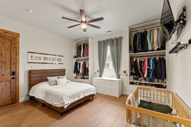 Stunning 2023 custom one-story home on a beautifully treed on Cedar Creek Country Club in Texas - for sale on GolfHomes.com, golf home, golf lot