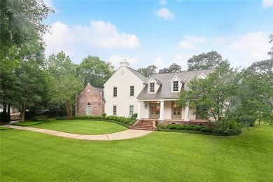 This exquisite French Provincial custom-built 3960 sq. ft.4BR on Money Hill Golf and Country Club in Louisiana - for sale on GolfHomes.com, golf home, golf lot
