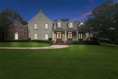 This exquisite French Provincial custom-built 3960 sq. ft.4BR on Money Hill Golf and Country Club in Louisiana - for sale on GolfHomes.com, golf home, golf lot