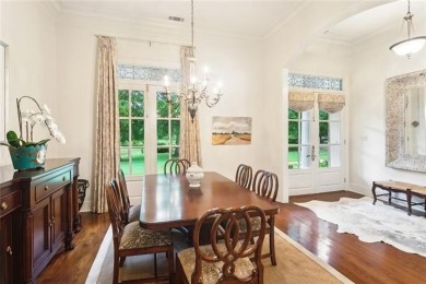 This exquisite French Provincial custom-built 3960 sq. ft.4BR on Money Hill Golf and Country Club in Louisiana - for sale on GolfHomes.com, golf home, golf lot