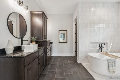 Welcome home to the CLAREMONT MODEL HOME, completely finished on The Club At Viniterra in Virginia - for sale on GolfHomes.com, golf home, golf lot