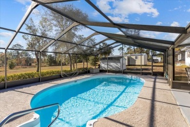 Country Club Pool Home up from grabs sitting on the Williston on Williston Highlands Golf and Country Club in Florida - for sale on GolfHomes.com, golf home, golf lot