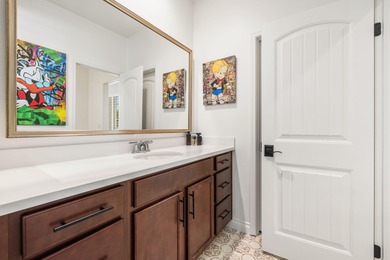 Nestled behind the gates of Floresta, this home stands as one of on Mountain View Country Club in California - for sale on GolfHomes.com, golf home, golf lot