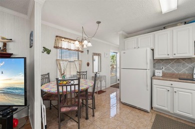 Rare opportunity to own a furnished 2-bedroom, 2-bath singlewide on Kings Gate Golf Club in Florida - for sale on GolfHomes.com, golf home, golf lot